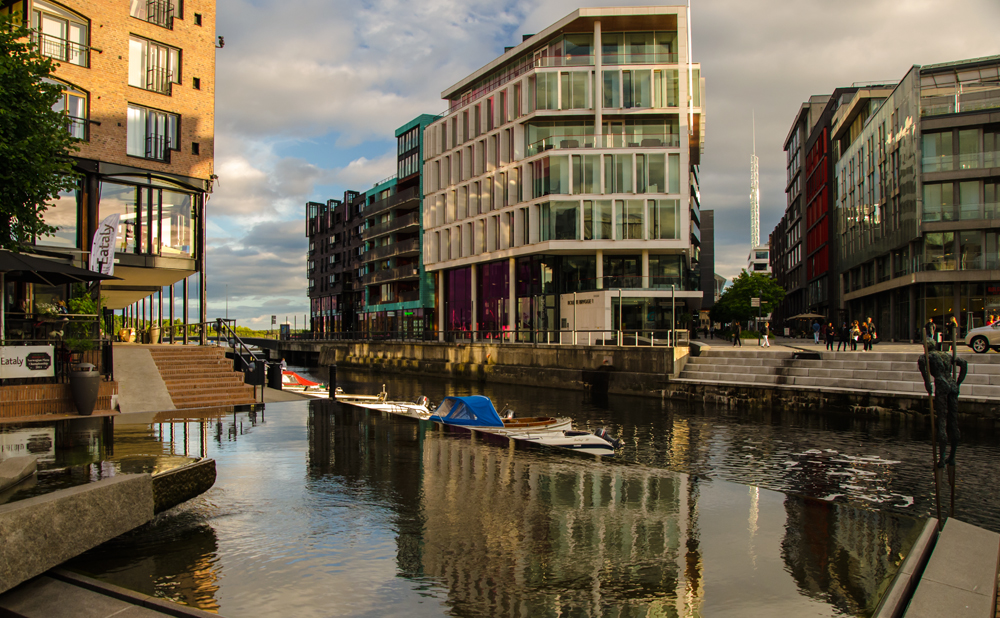 im Osloer Hafen