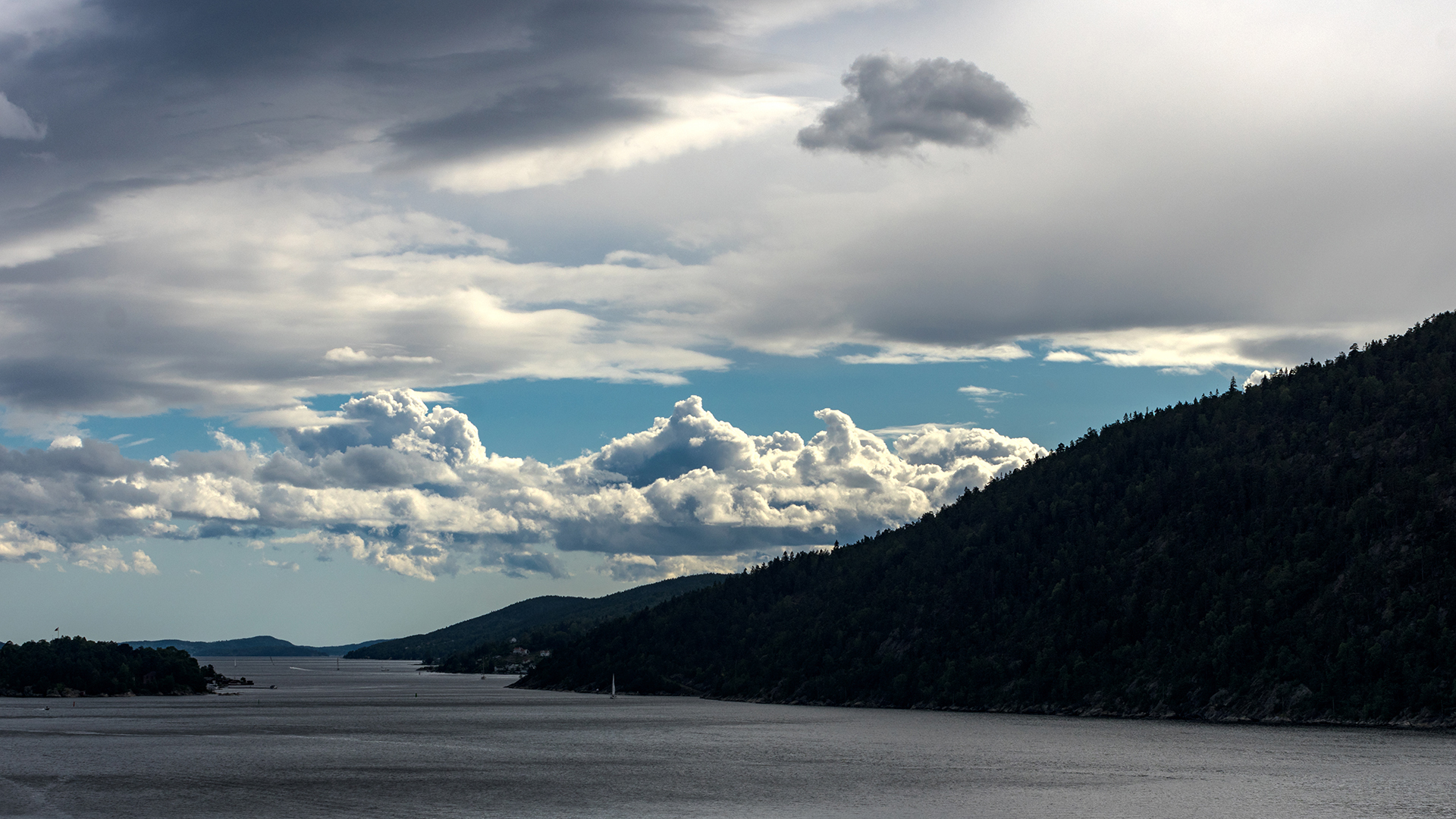 Im Oslofjord, südwärts