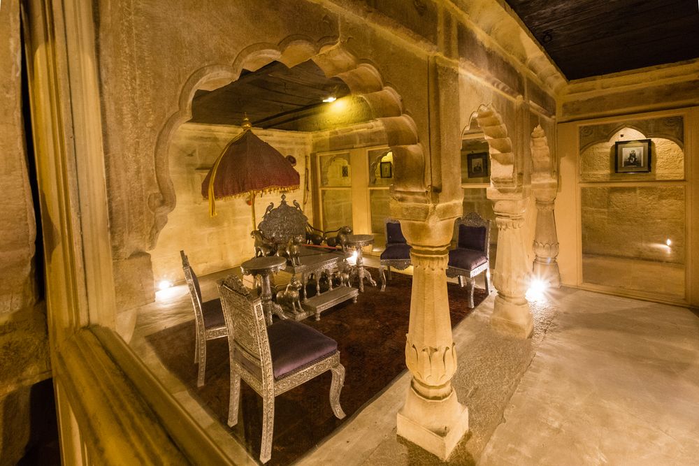 Im Palast der Wüstenstadt Jaisalmer