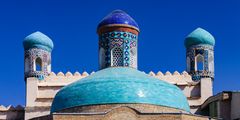 Im Palast des Xudayar Khan in Kokand..