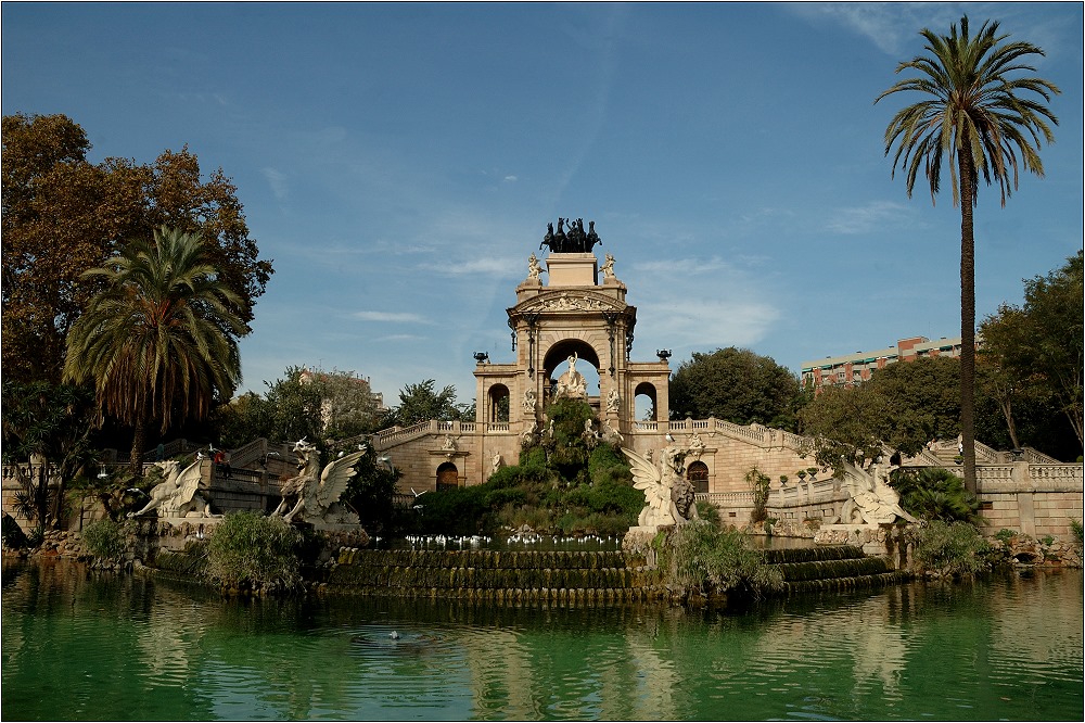 ... Im Parc de la Ciutadella ...