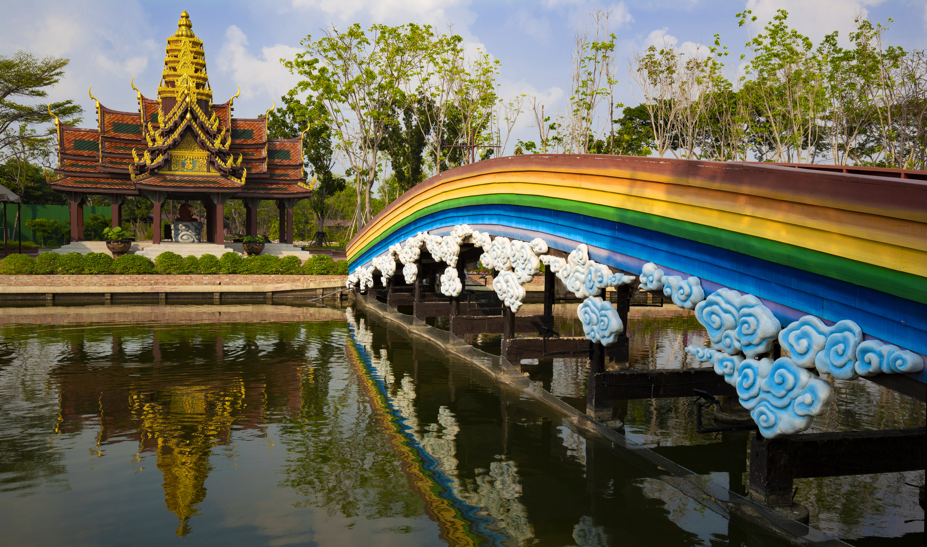 Im Park Ancient City bei Bangkok