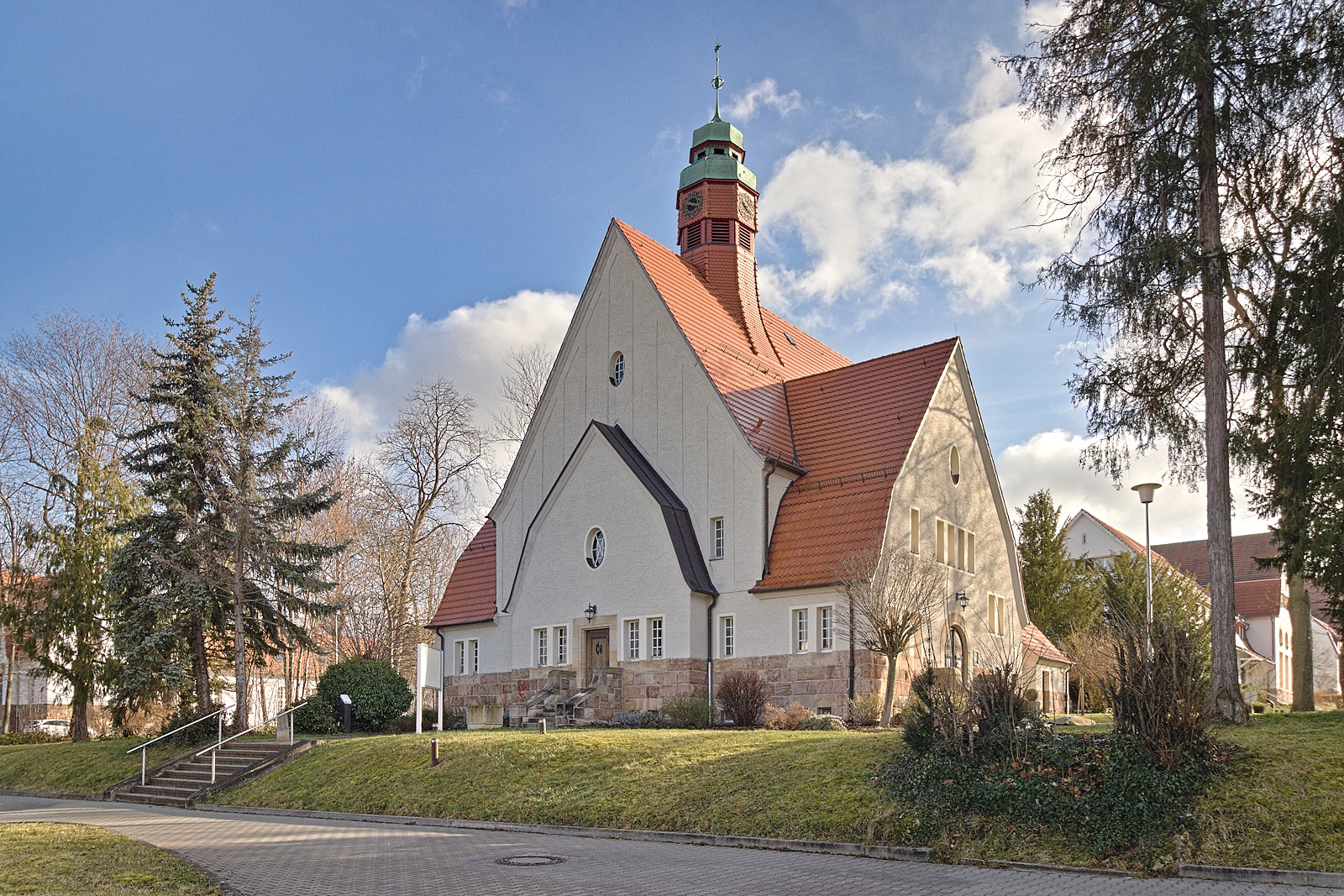 Im Park der Rheinhessen-Fachklinik Alzey