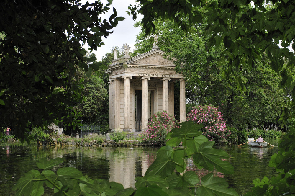 Im Park der Villa Borghese