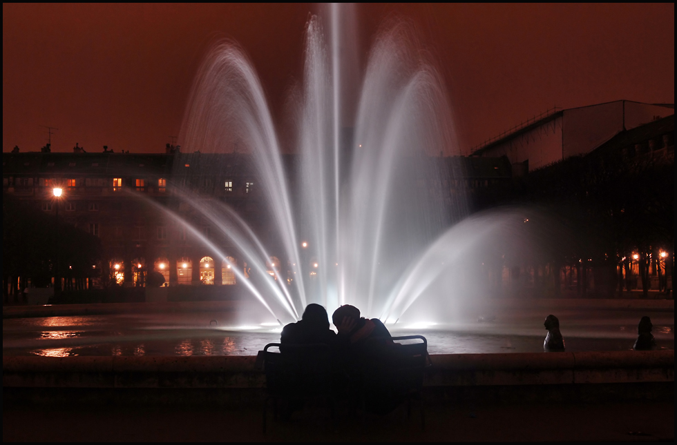 Im Park hinter dem Palais Royal