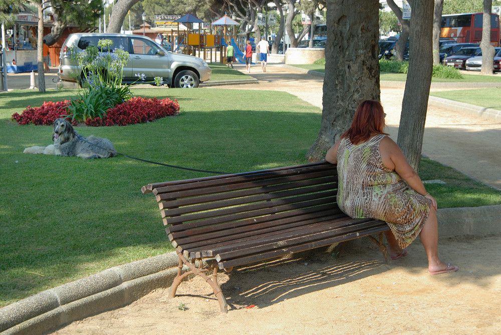 Im park, S.Feliu, Spanien, 2006