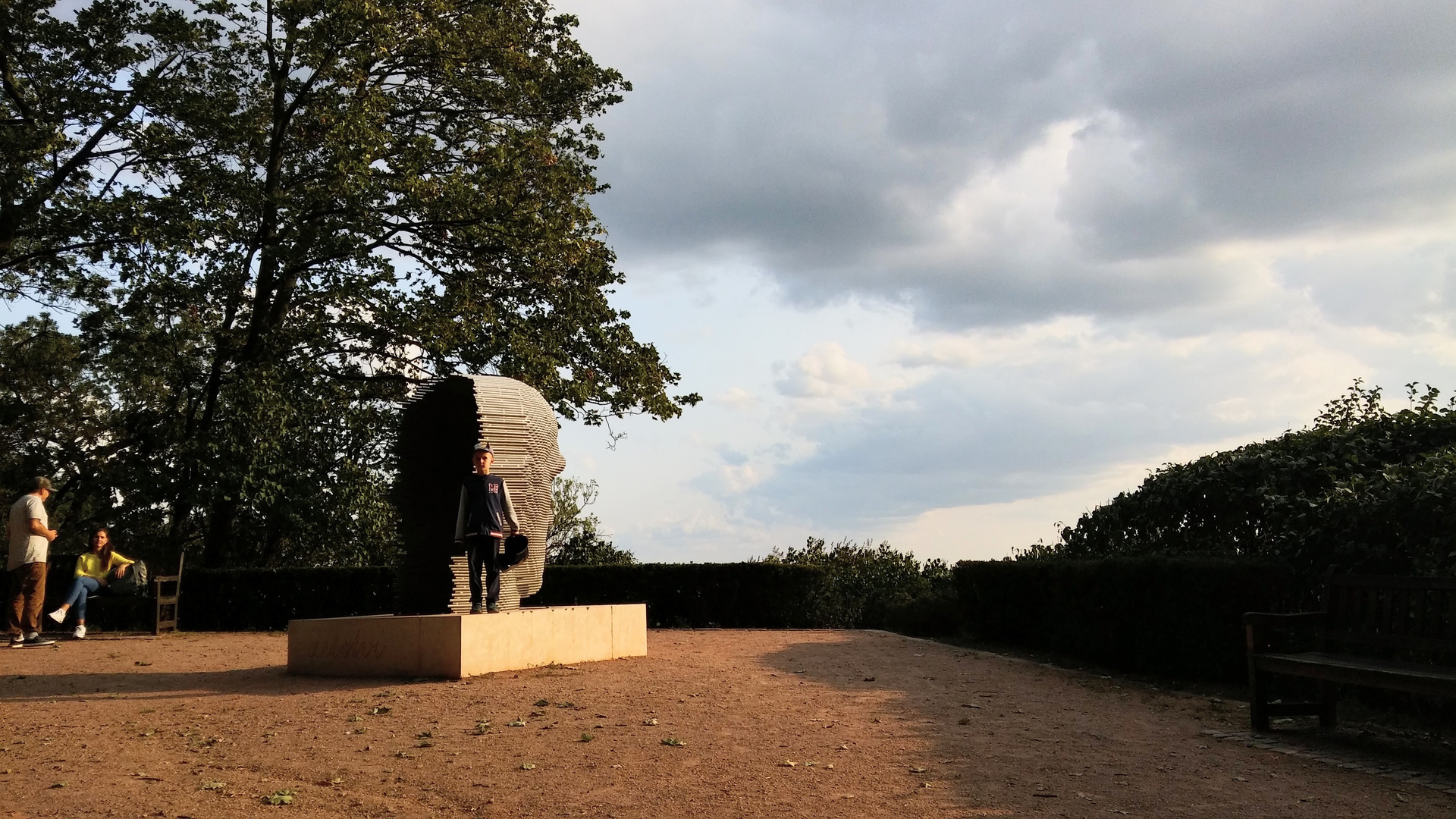 Im Park um die Festung Spielberg, Brünn