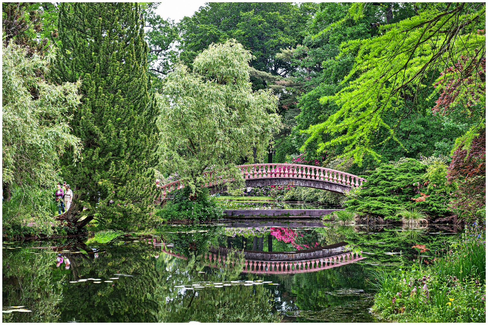 Im Park vom Jagdschloss Wolfsgarten