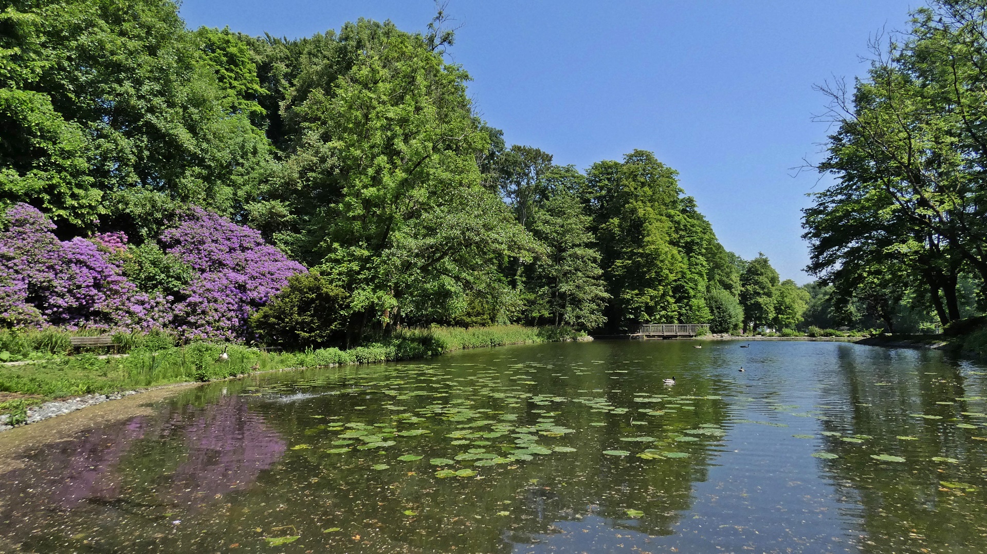 Im Park von Schloss Borbeck