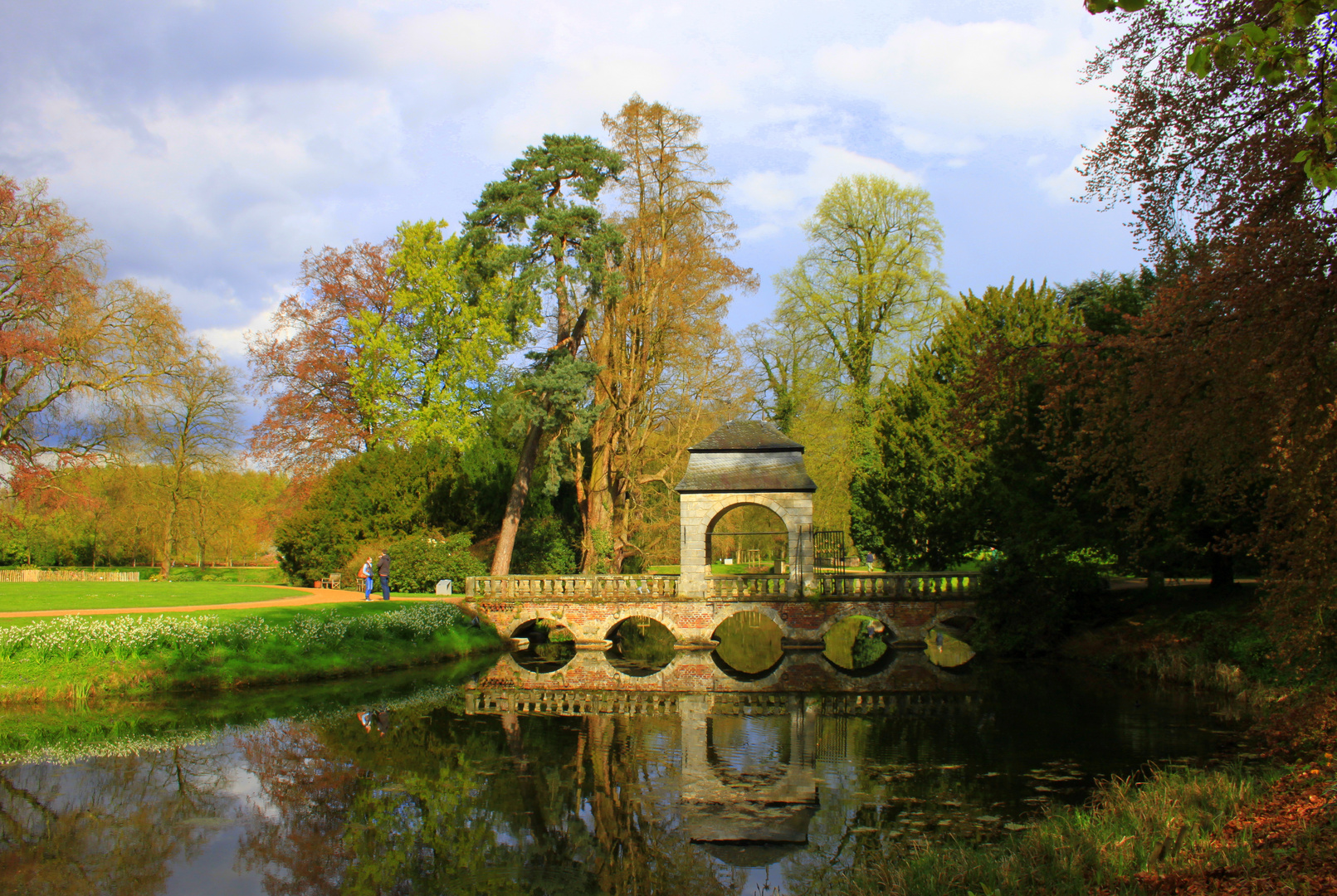 Im Park von Schloss Dyck