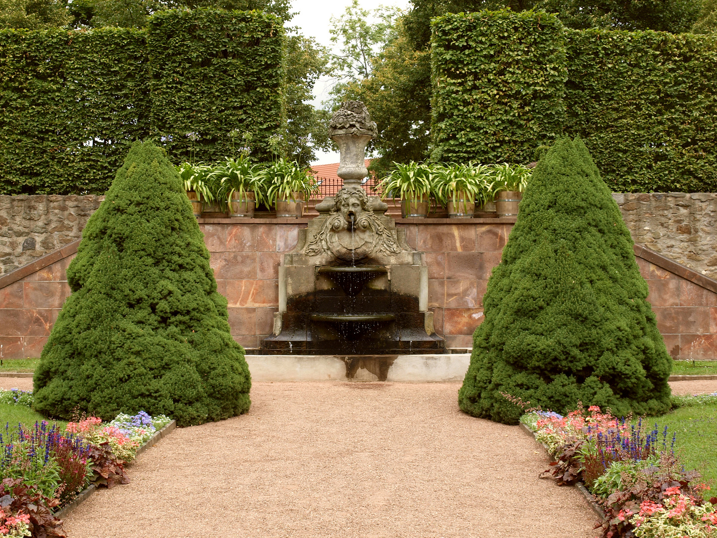 Im Park von Schloss Lichtenwalde