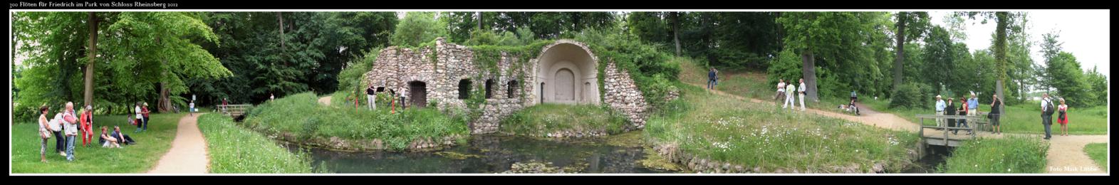 Im Park zu Schloss Rheinsberg