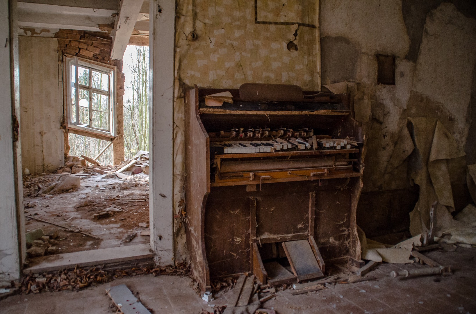 im Pfarrhaus gab es natürlich auch Musik