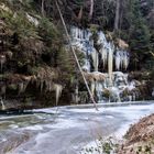 im Polenztal (Sächsische Schweiz) sah es am