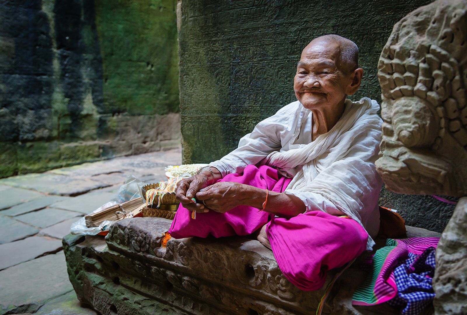 Im Preah Khan Tempel