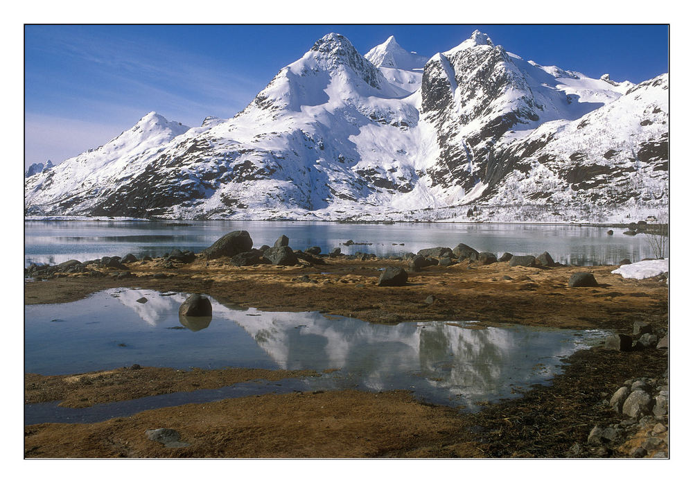 Im Raftsund in der Nähe von Digermulen