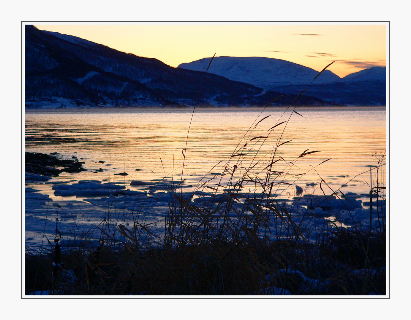 Im Ramsfjordnes etwas südlich von Tromsø