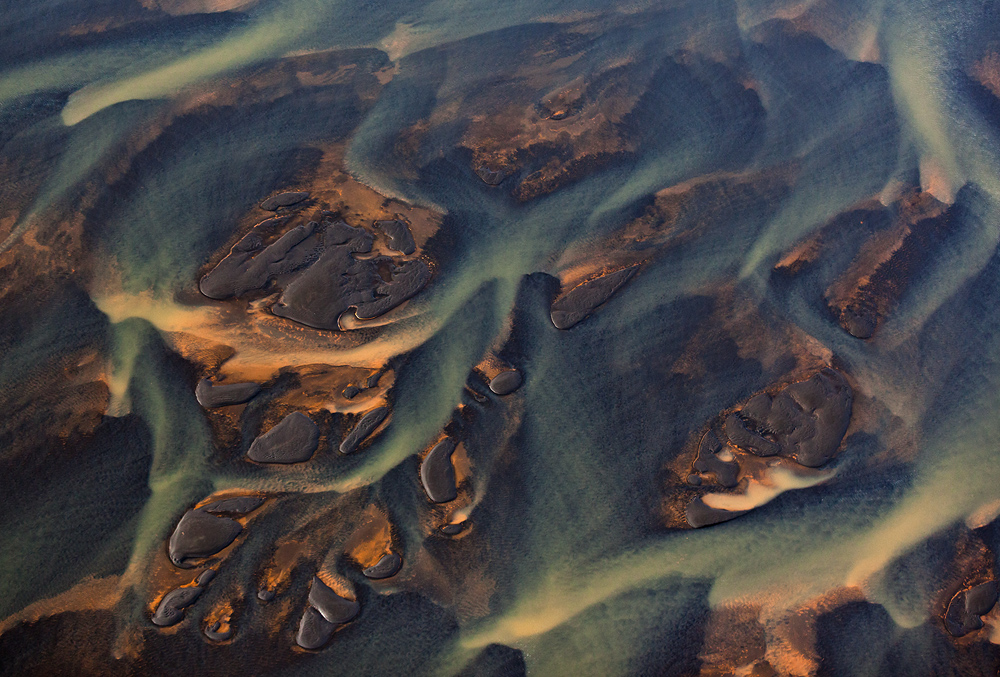 im Rausch der Farben - Aerials iceland #1020