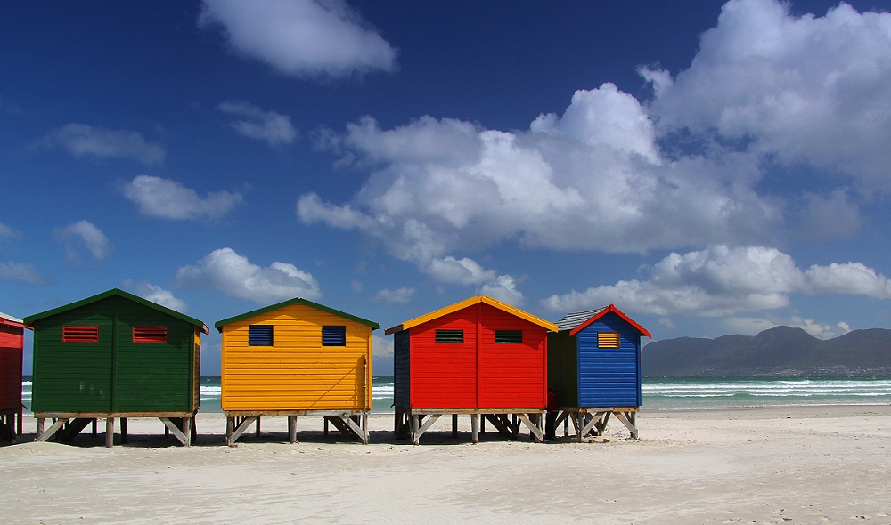 Im Rausch der Farben - Muizenberg - Western Cape - Südafrika