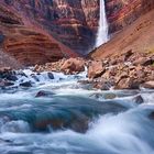 Im Rauschen des Wasserfalls