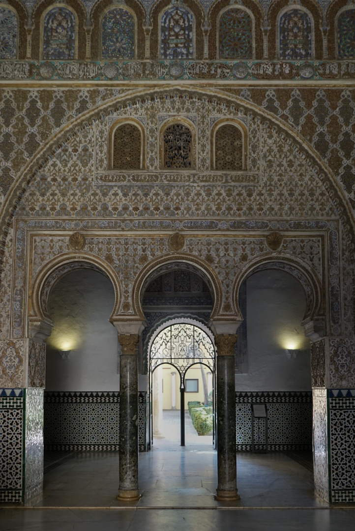 Im Real Alcazar in Sevilla