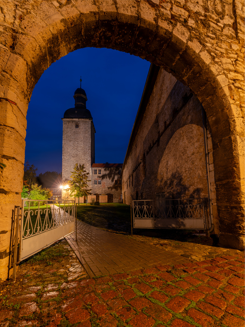 Im Regen an der Wasserburg Zilly (6)