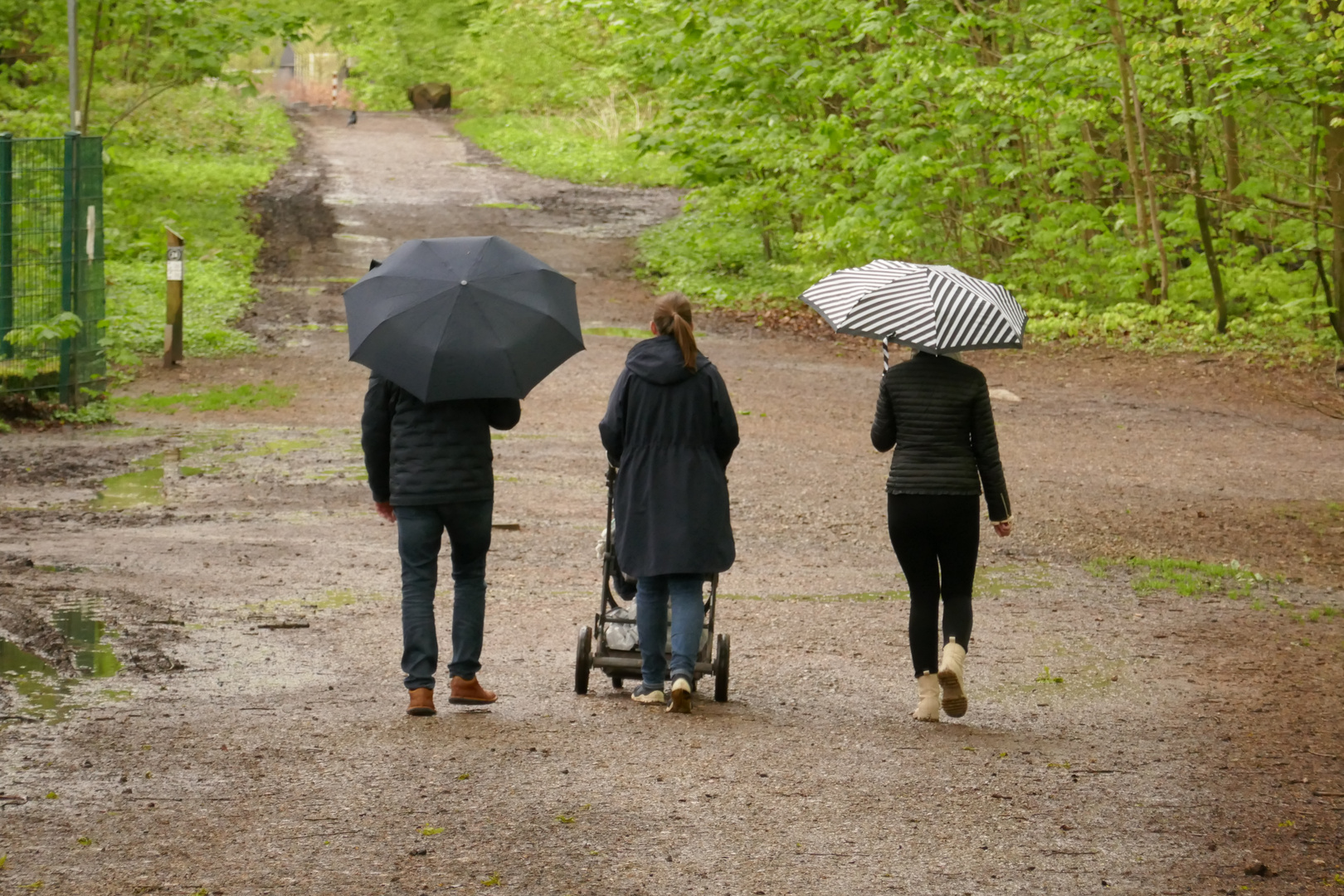 - im Regen stehen... äh... gehen (ge)lassen... - 