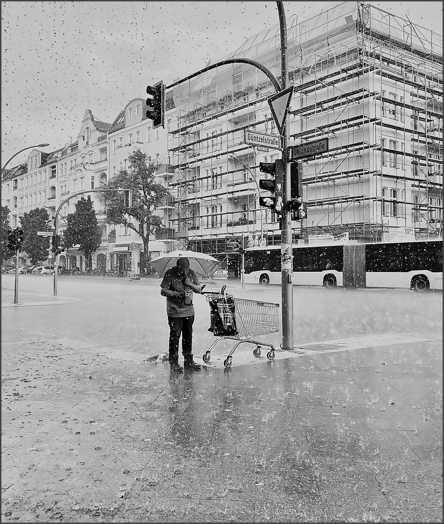 Im Regen stehen lassen?