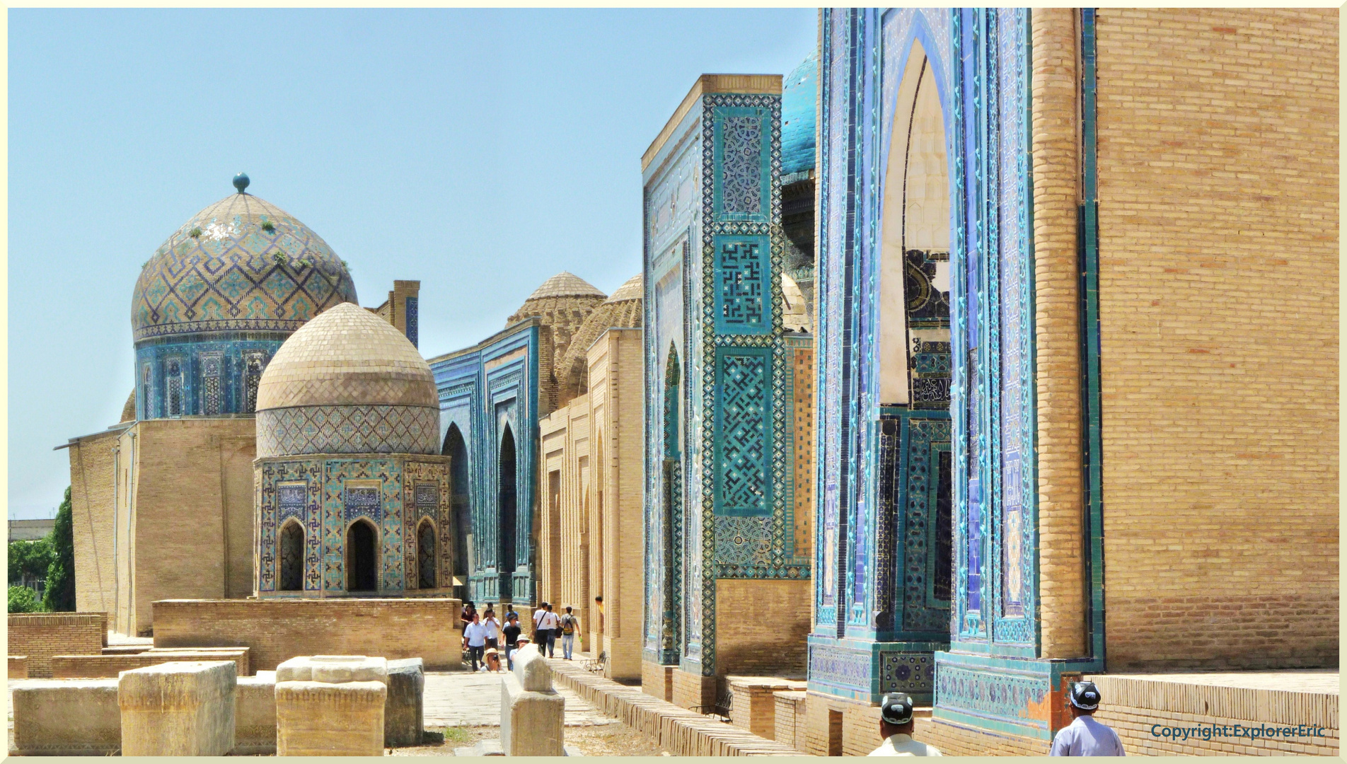im Registan, Samarkand an der Seidenstrasse