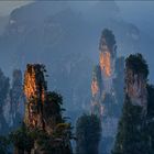 Im Reich der Mitte [19] - Morning light on Avatar mountains