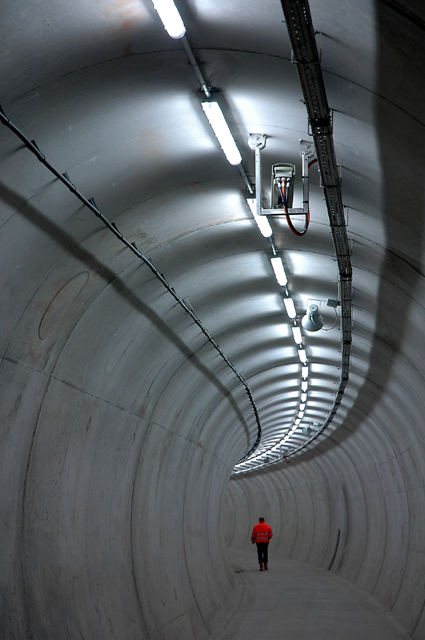 Im Rettungstunnel