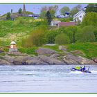 Im Rib Boot mit 250 PS gegen den Saltstraumen HDR