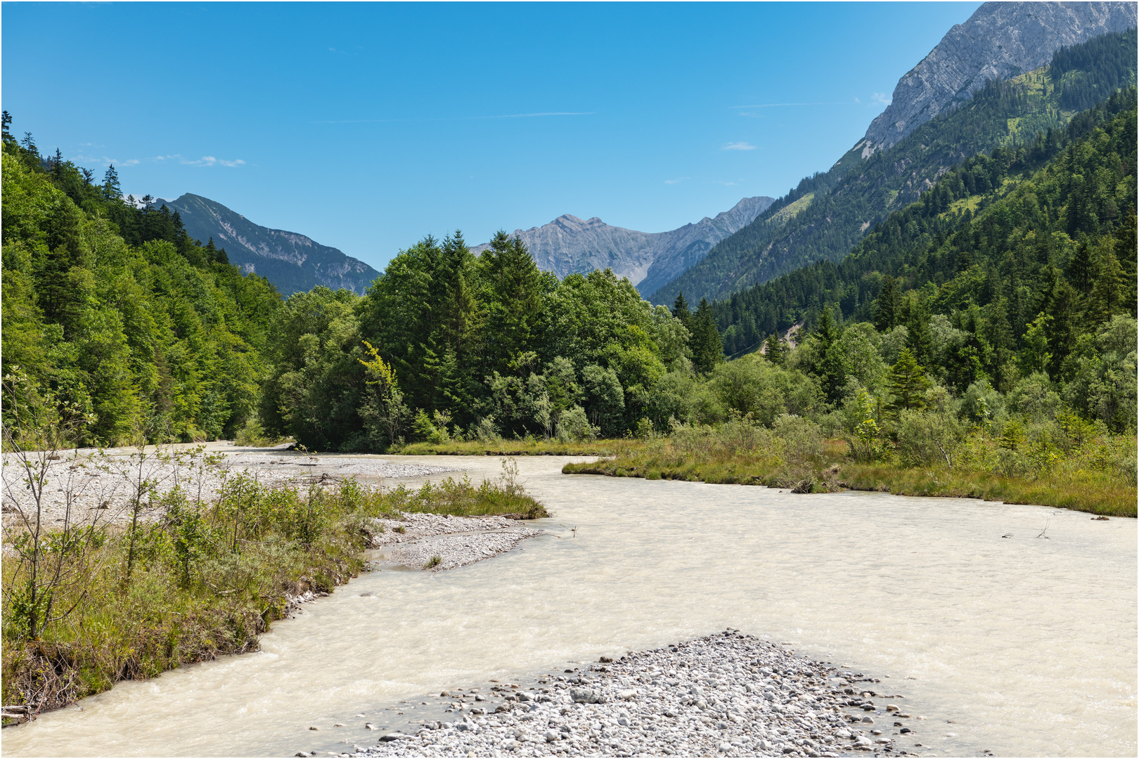 "Im Risstal" - Karwendel, Anfang August 2023