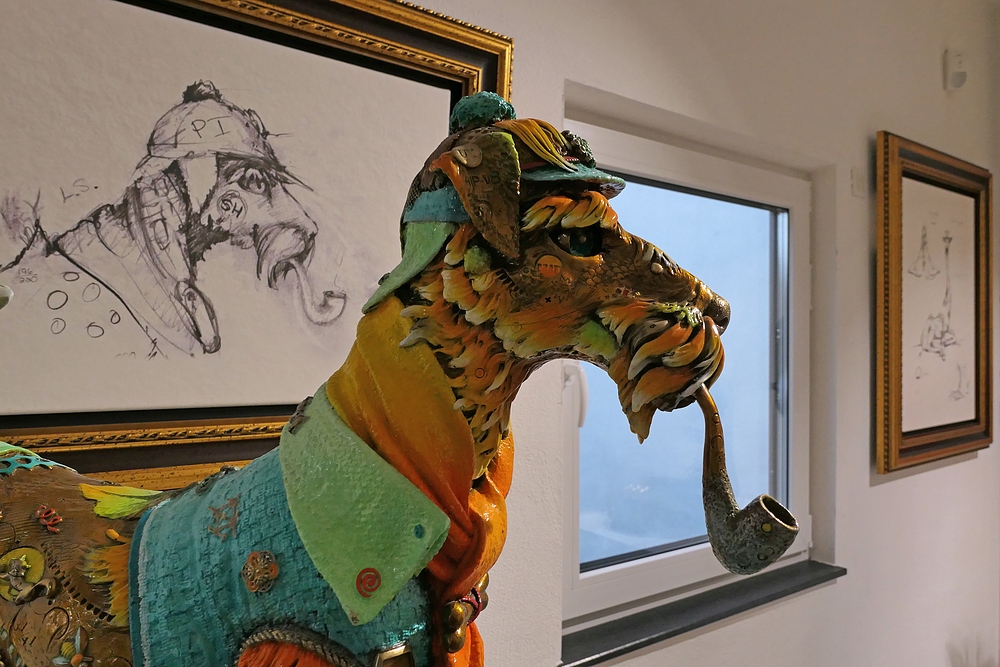 Im Rosenhangmuseum: Sherlock von Nano Lopez 02