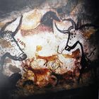 Im Saal der Stiere in den Höhlen von Lascaux