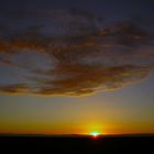 Im Salar de Atacama... Sonnenuntergang