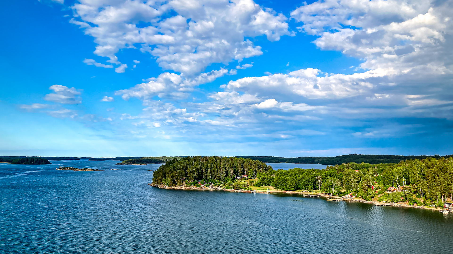 im Schärengarten vor Stockholm (2)