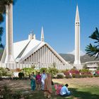 Im Schatten der Faisal Moschee - Islamabad