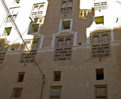 Im Schatten des Minarettes (Shibam)