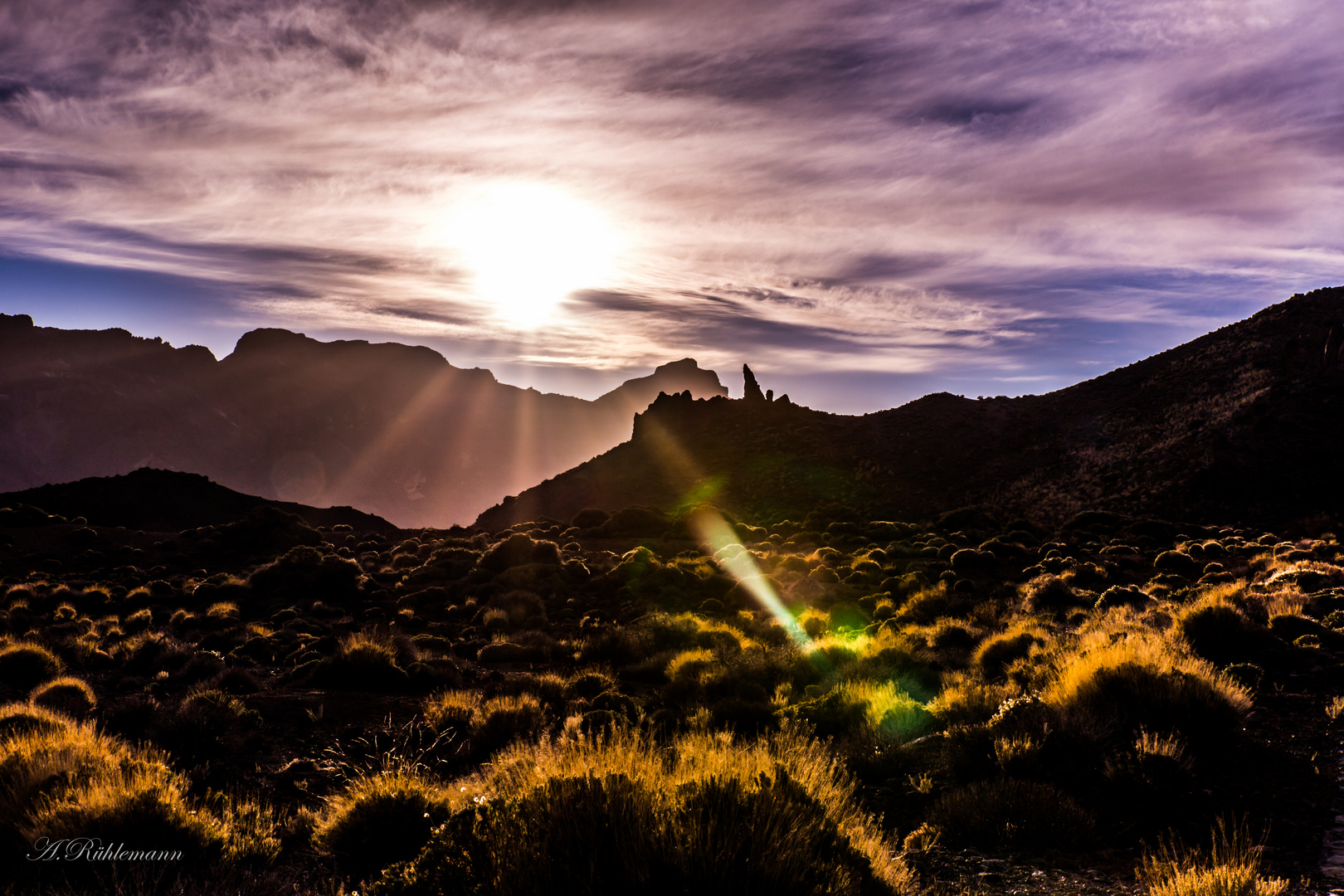 im Schatten des Teide