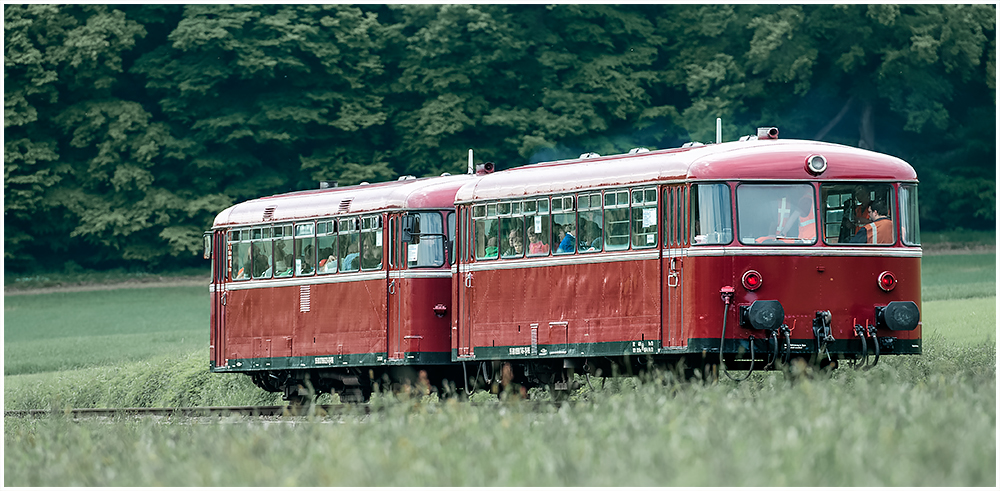 Im Schienenbus