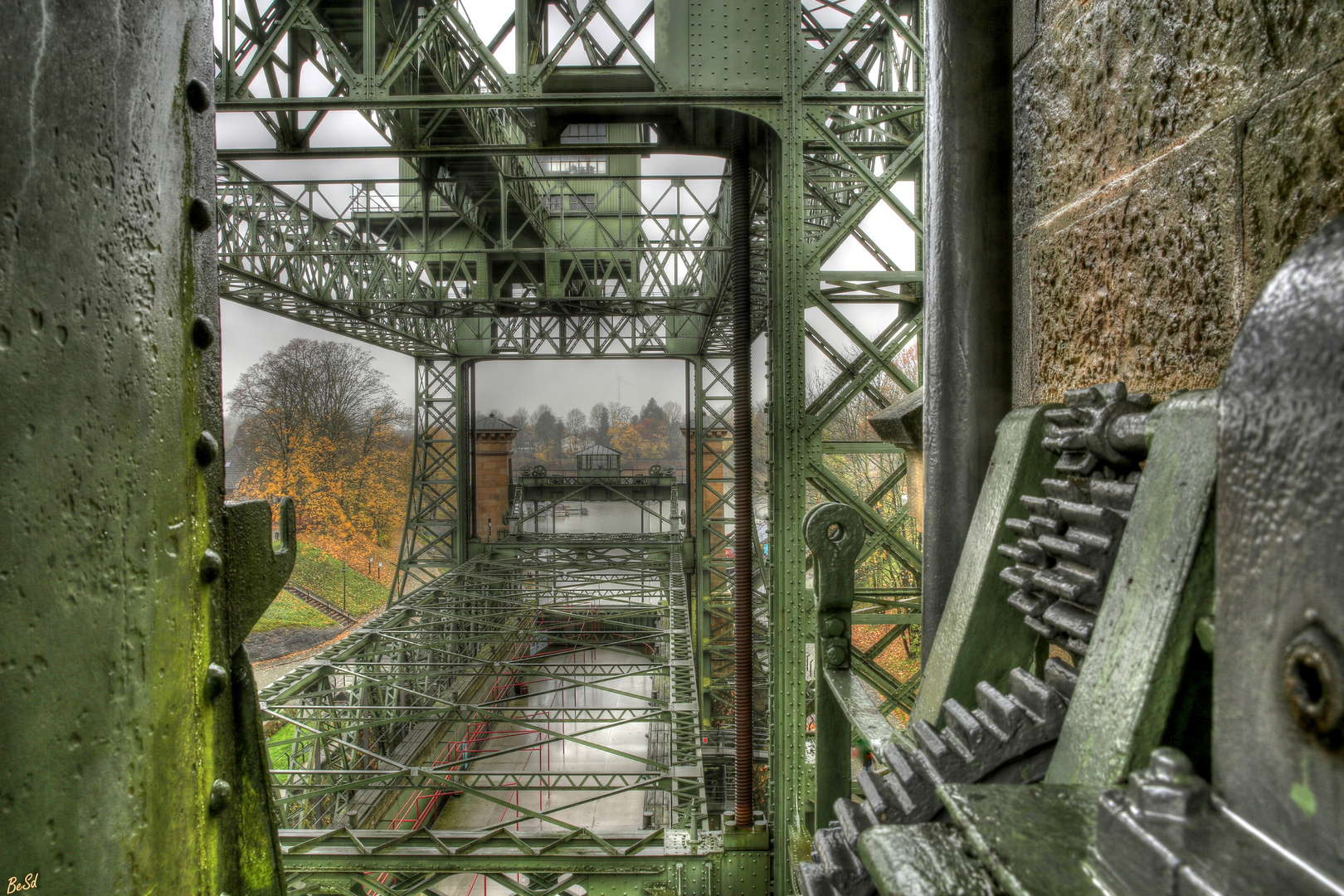 Im Schiffshebewerk Henrichenburg....