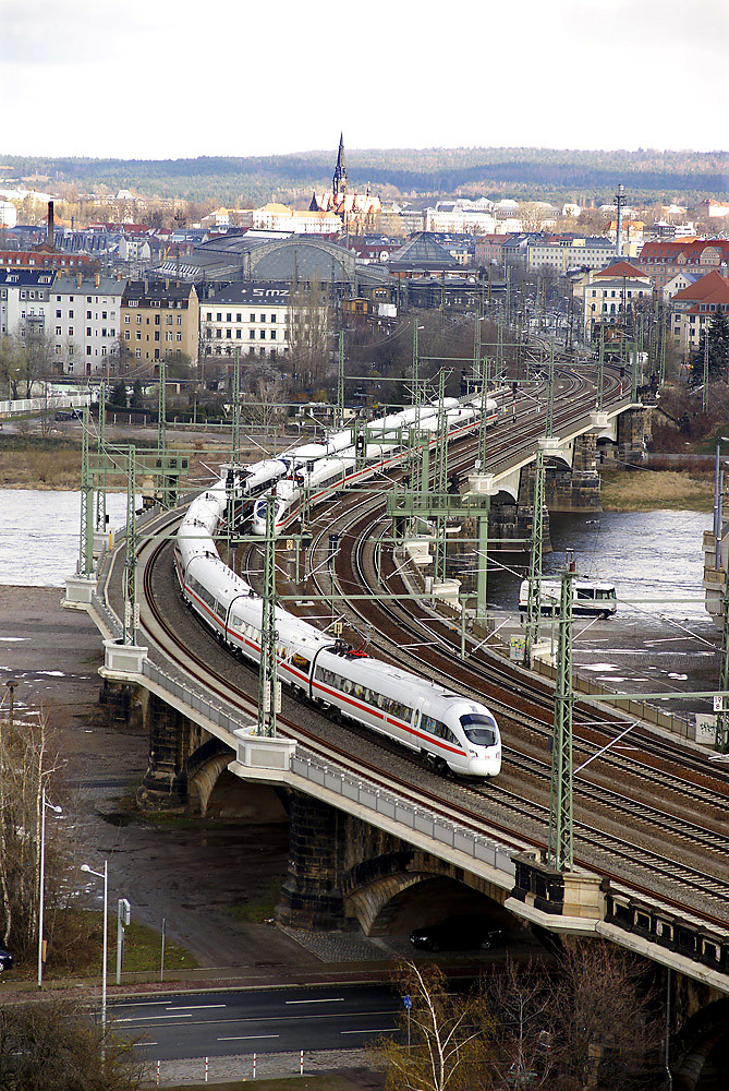 Im Schlängelgang über die Elbe