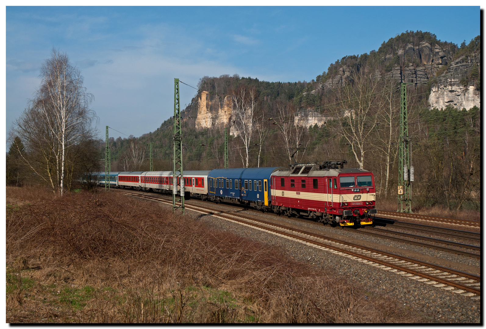 Im Schlafwagen durch's Elbtal...