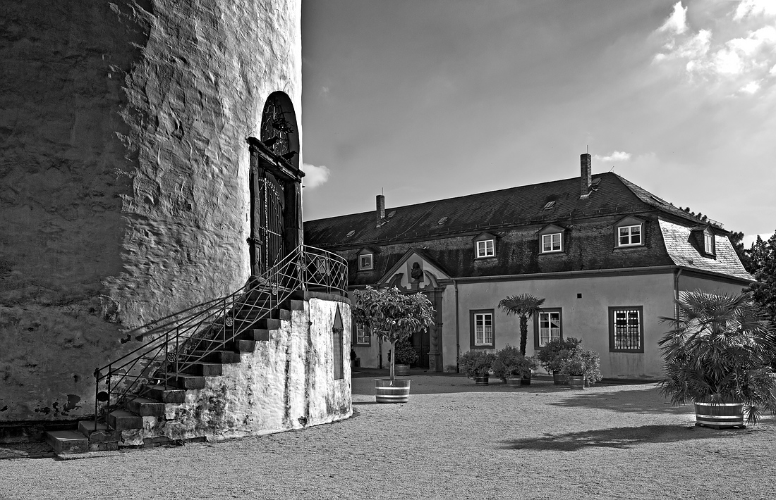 Im Schloss in Bad Homburg