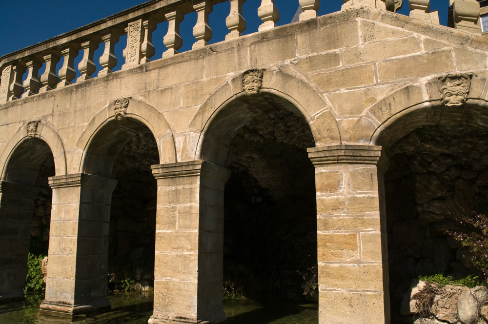 im Schlossgarten in Ansemburg