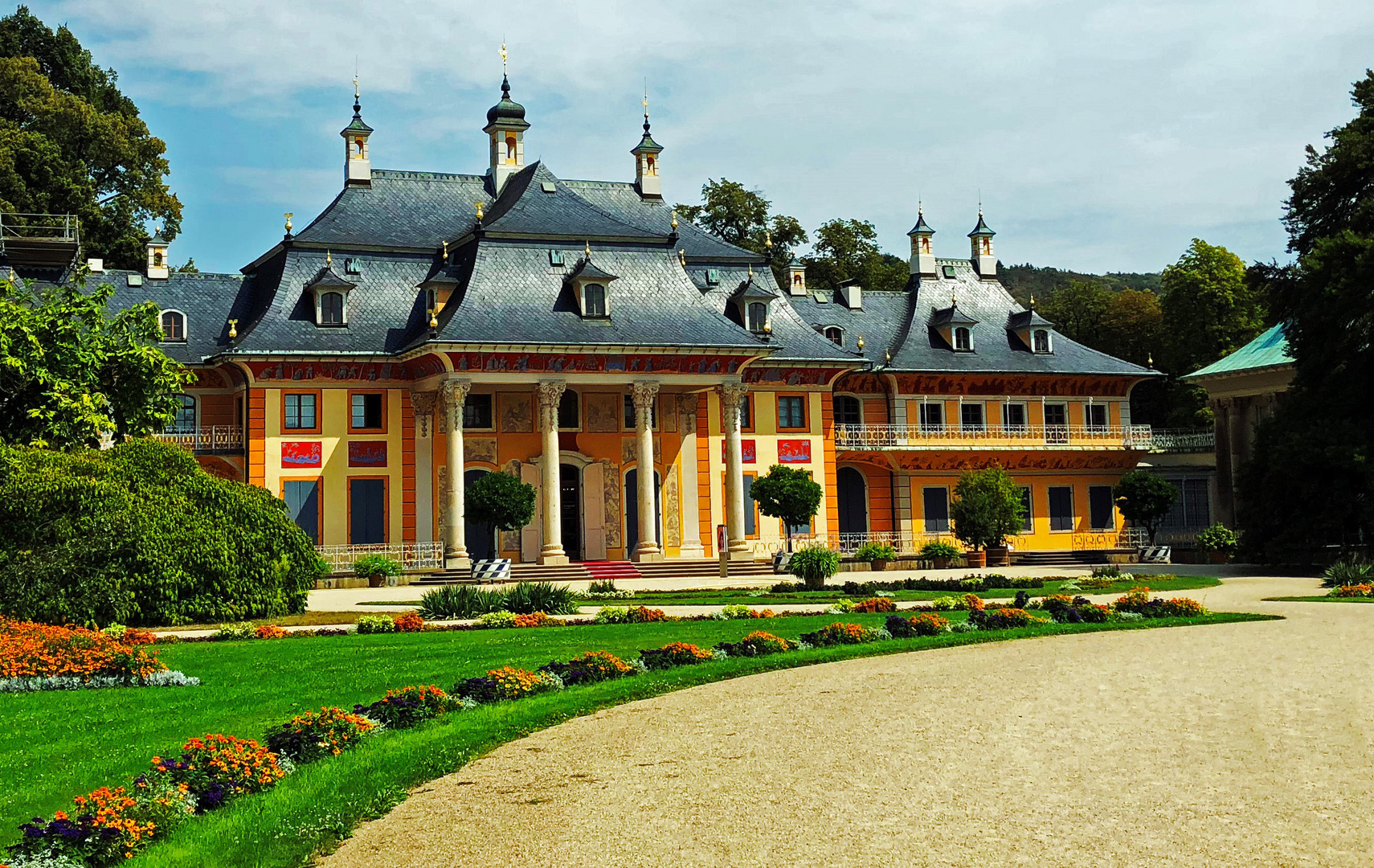 im Schlossgarten Pillnitz