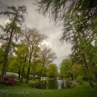 im Schlossgarten von Fulda - bevor die Sonnenstrahlen die Wolkendecke durchbrachen