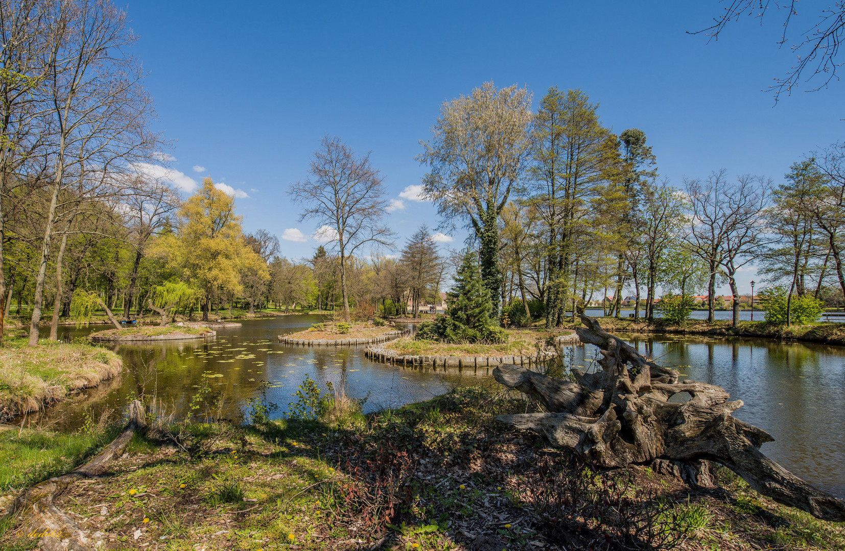 Im Schlosspark...