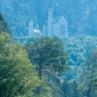 Im Schlosspark Blick auf Neuschwanstein